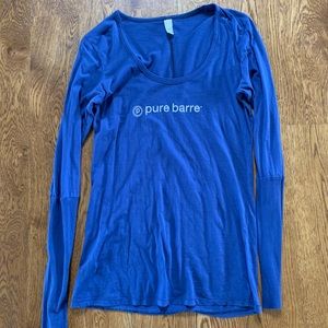 Pure Barre long sleeve // size L